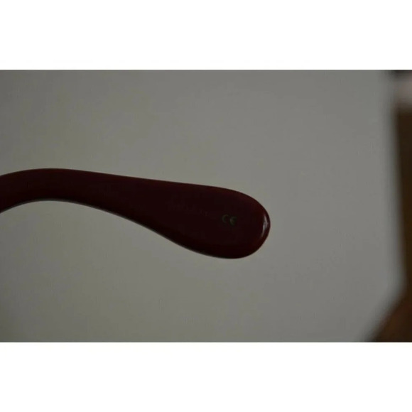 Sunday Somewhere Little God Sunglasses 033-BUR Unisex Burgundy Gold Trum - Picture 10 of 12